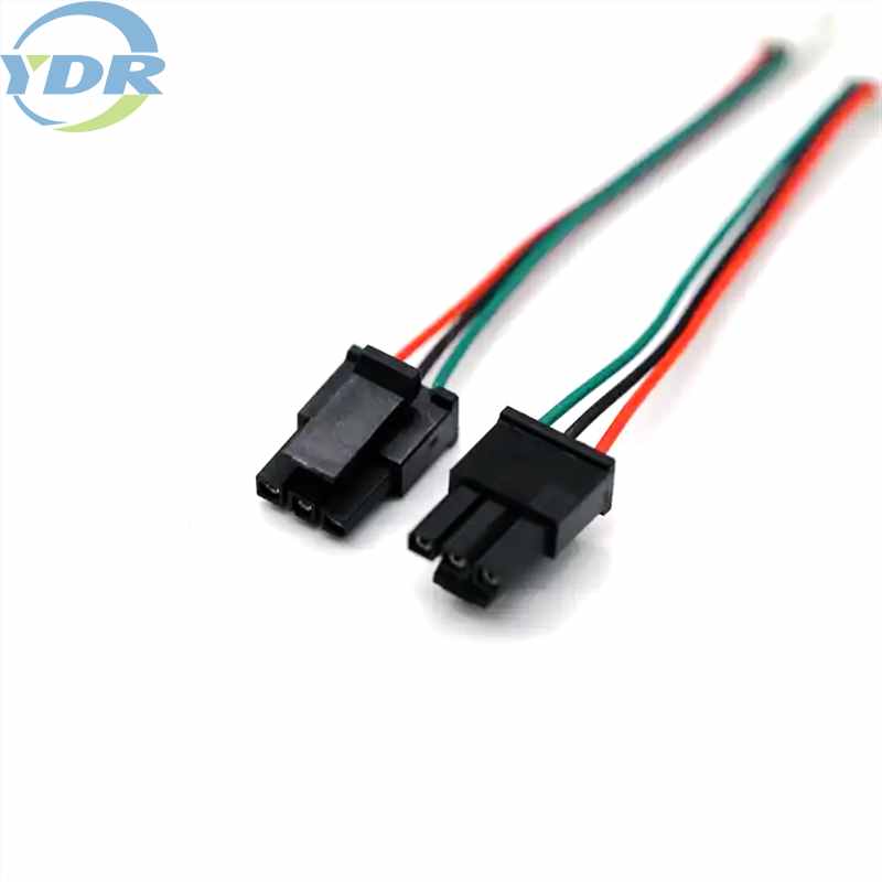 Разъем Molex 43645-0300 Micro-fit с шагом 3,0 к жгуту проводов Molex 1,25 с внутренней резьбой